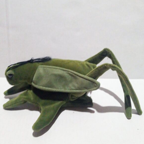 Folkmanis Folktails Grasshopper Glove Puppet-Furry Folk-Realistic-13 Inch - Picture 1 of 9